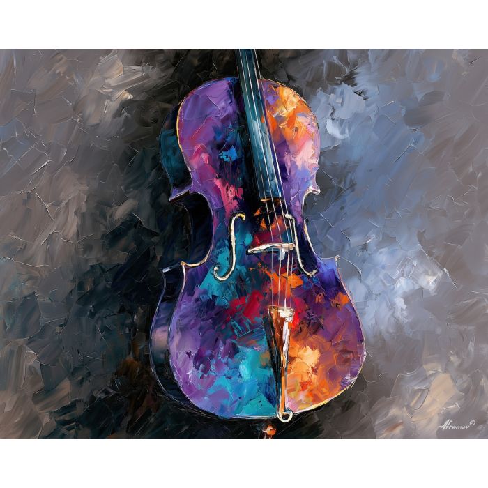VIOLET CELLO BW