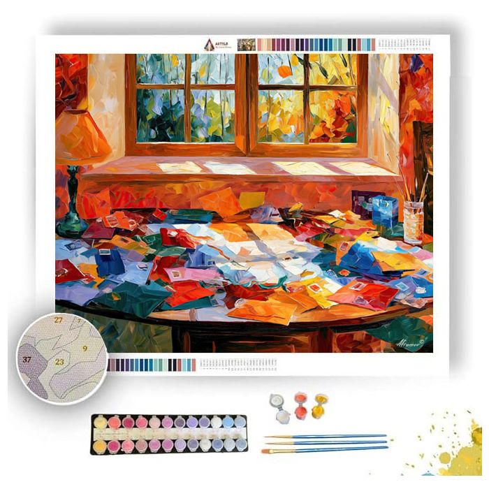 SUNLETTER NOOK GARDENGLOW - Paint by Numbers Full Kit