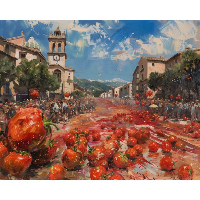 LA TOMATINA IN SPAIN
