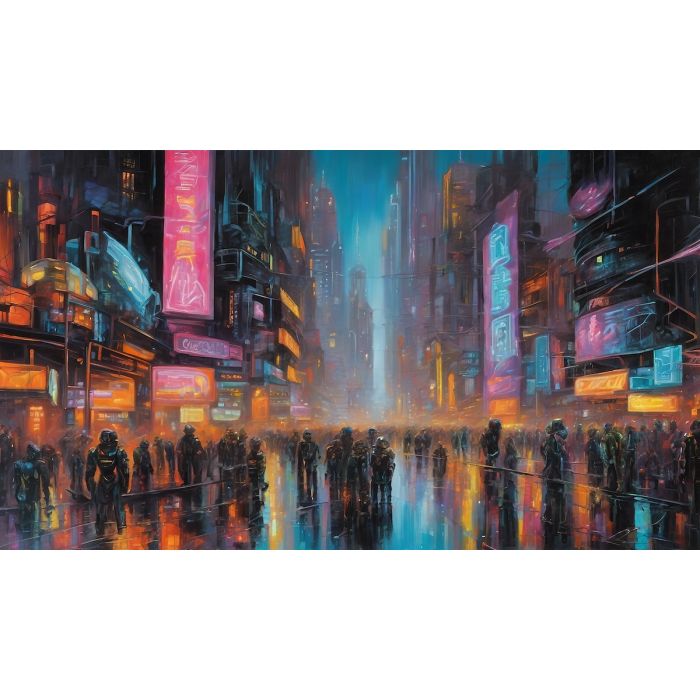 CYBERNETIC CITYSCAPE