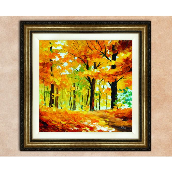 FALL MOOD — Nature Canvas Art Oil Painting By Leonid Afremov - Size 30 ...
