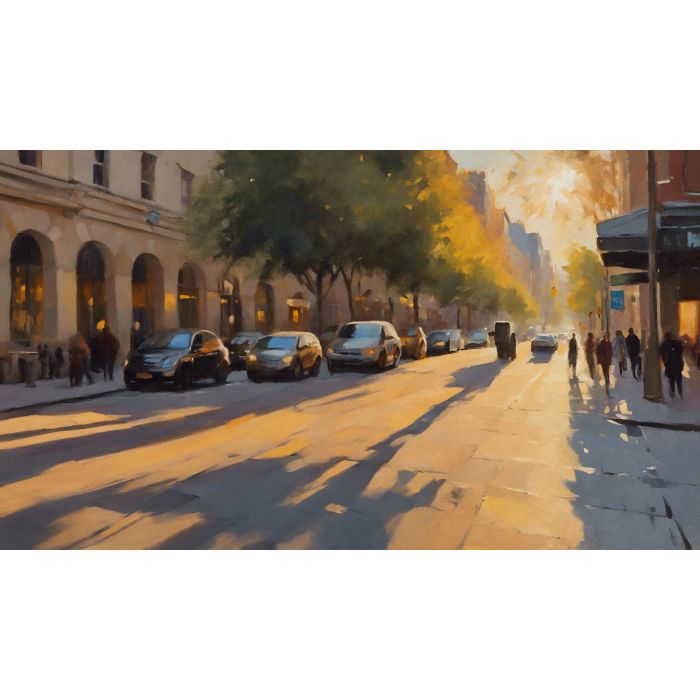 GOLDEN HOUR IN THE CITY