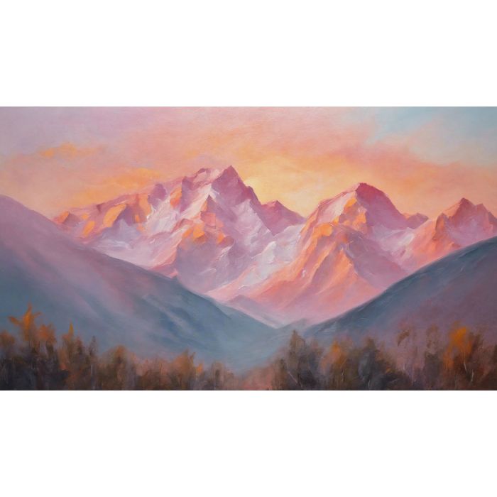 SUNRISE OVER THE MOUNTAINS