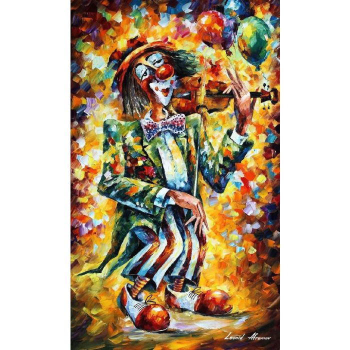 clown painting, clown paintings