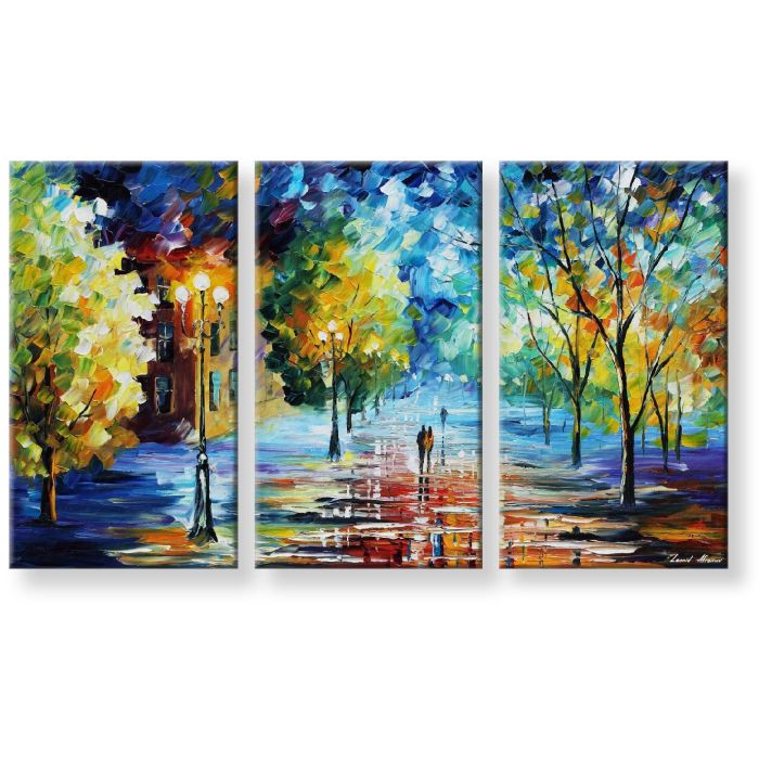 COLD FEELING - set of 3 oil paintings