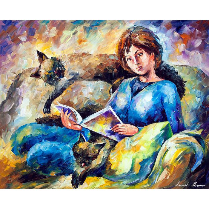pinturas de gatitos