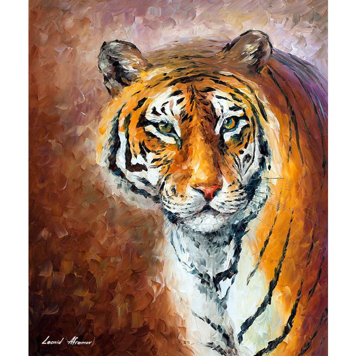 Tiger canvas, bengal tiger canvas