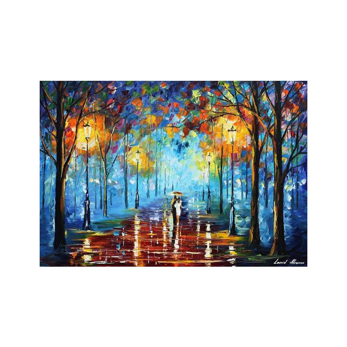 MISTY VIBRATIONS - limited edition large-size unique original oil ...