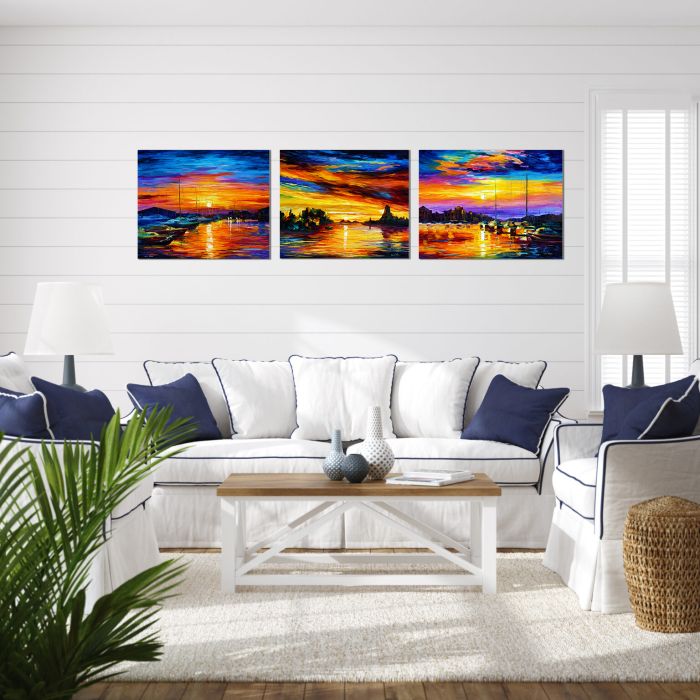 Set of 3 paintings