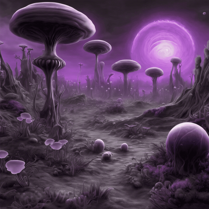 ALIEN SPORE PLANET