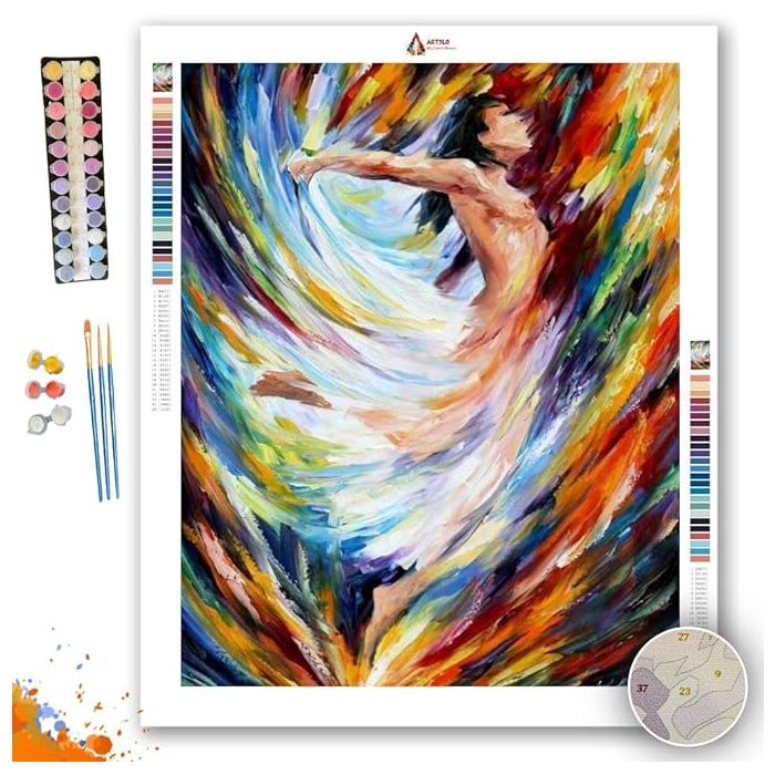 ANGEL FLIGHT - Paint by Numbers Full Kit