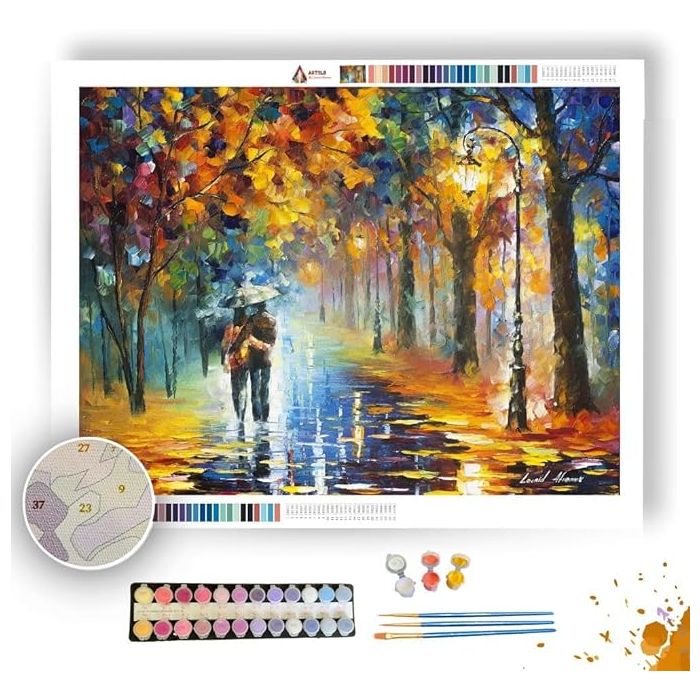 AUTUMN HUG - Paint by Numbers Full Kit