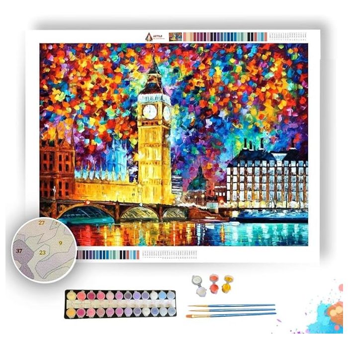 BIG BEN LONDON - Paint by Numbers Full Kit