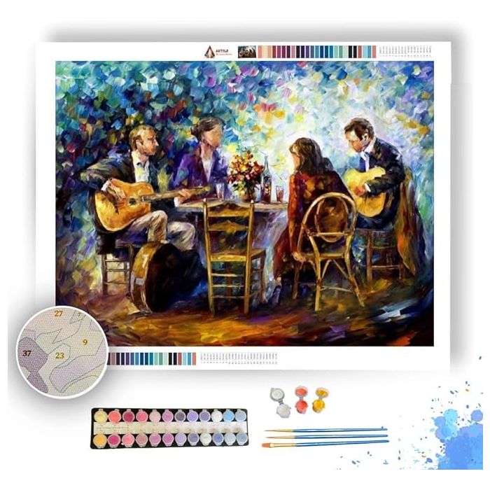 BLISSFUL EVENING - Paint by Numbers Full Kit