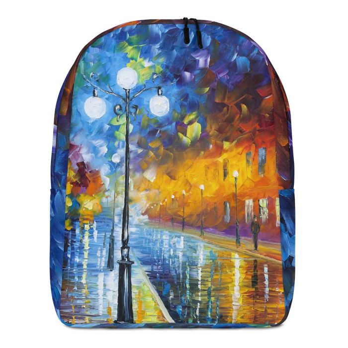 BLUE LIGHTS - Minimalist backpack