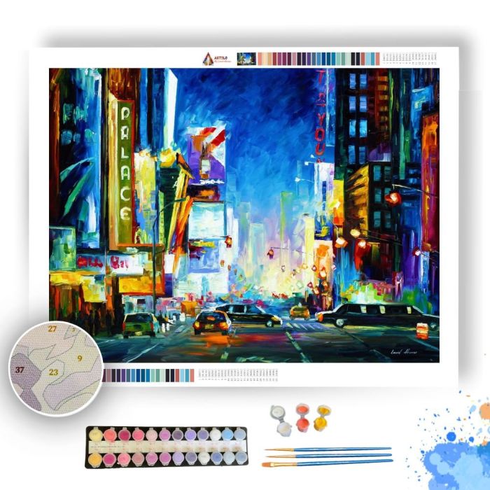 BROADWAY - Paint By Numbers Full Kit