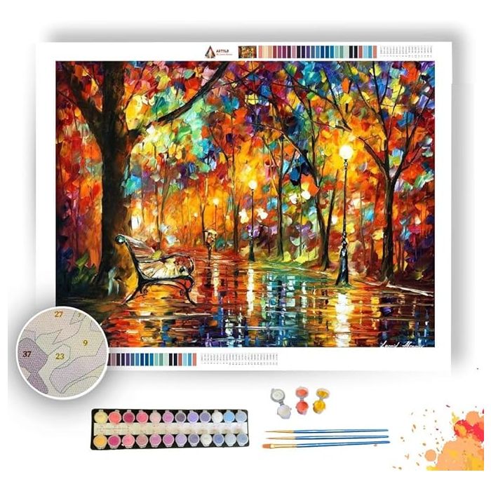 COLORFUL NIGHT - Paint by Numbers Full Kit