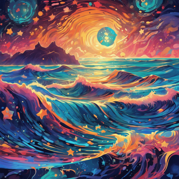 COSMIC DREAMS SWIRLING ETERNAL