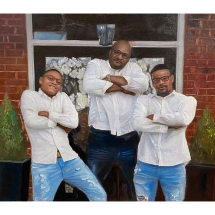 Custom ordered portrait