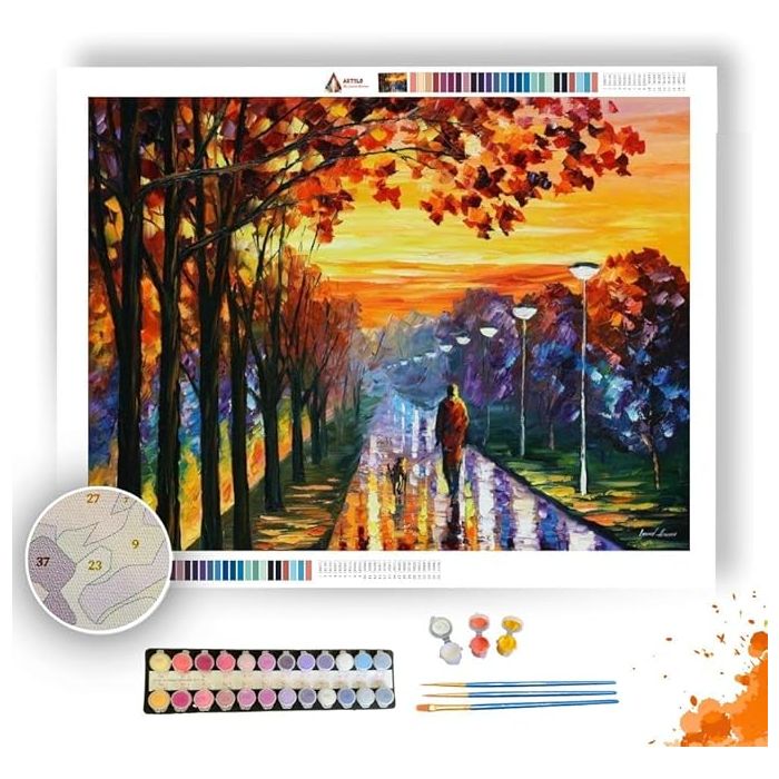 EVENING STROLL - Paint by Numbers Full Kit