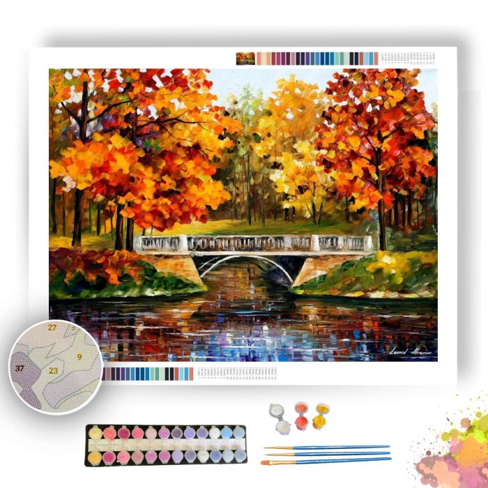 FALL BLINKS - Paint By Numbers Full Kit