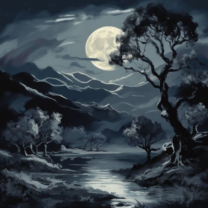 FULL MOON REFLECTIONS