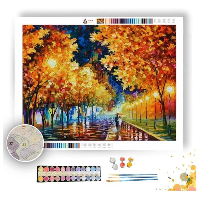 GOLD BOULEVARD - Paint by Numbers Full Kit