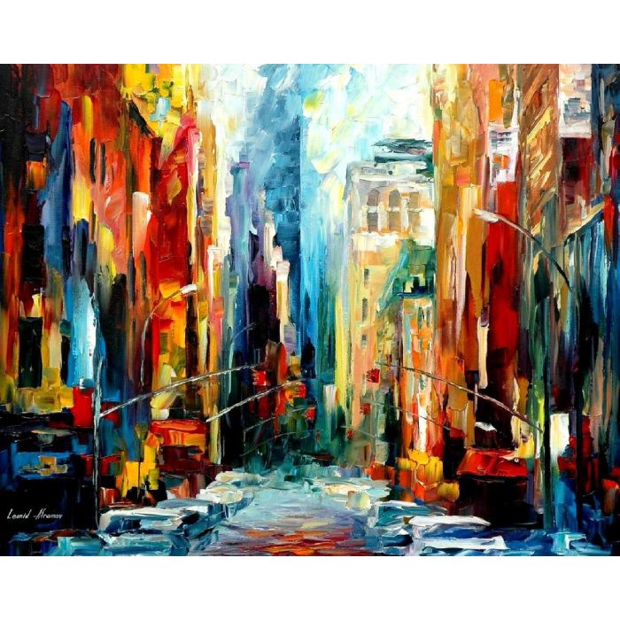 NEW YORK EARLY MORNING - FRAMED