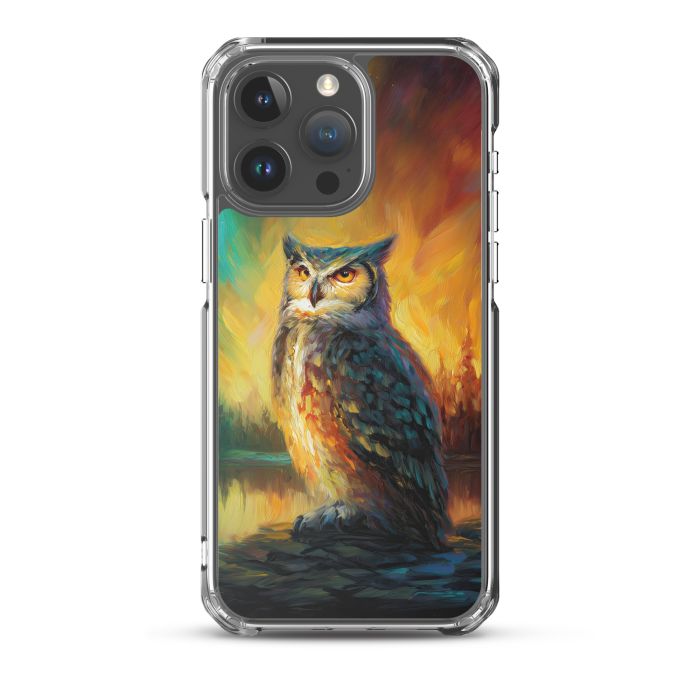 AURORA OWL - iPhone 15 Pro Max Clear case for iPhone®