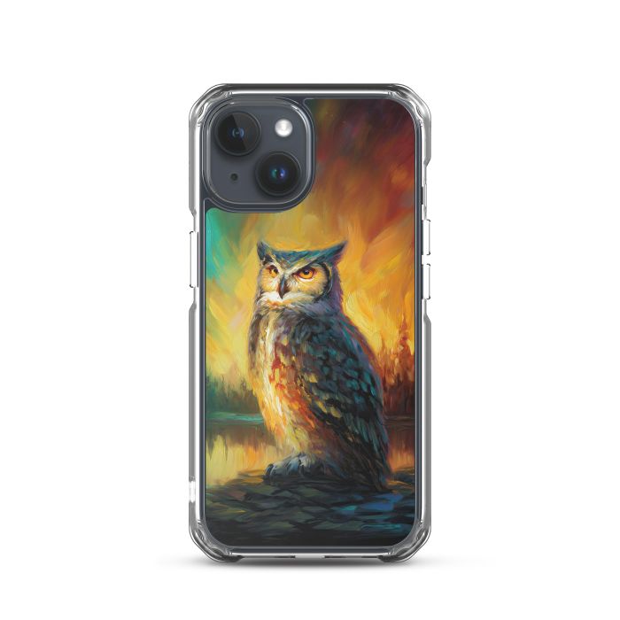 AURORA OWL - iPhone 15 Clear case for iPhone®