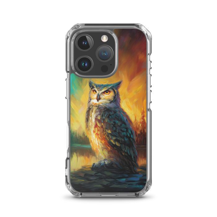 AURORA OWL - iPhone 16 Pro Clear case for iPhone®
