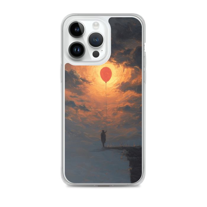 BALLOON TETHERED GHOST - iPhone 14 Pro Max Clear case for iPhone®
