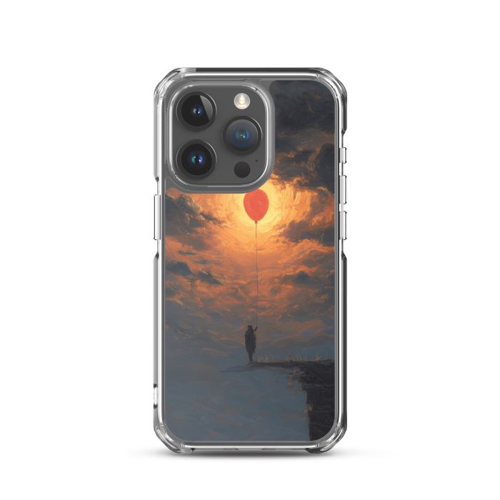 BALLOON TETHERED GHOST - iPhone 15 Pro Clear case for iPhone®
