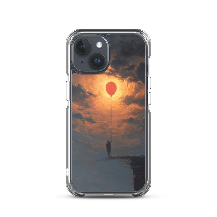 BALLOON TETHERED GHOST - iPhone 15 Clear case for iPhone®