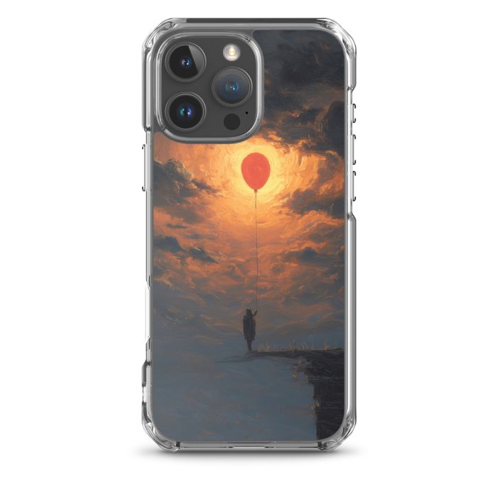 BALLOON TETHERED GHOST - iPhone 16 Pro Max Clear case for iPhone®