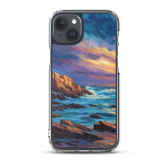BRITTANY COAST ROCKS - iPhone 15 Plus Clear case for iPhone®