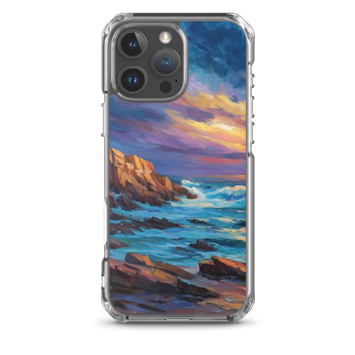 BRITTANY COAST ROCKS - iPhone 16 Pro Max Clear case for iPhone®