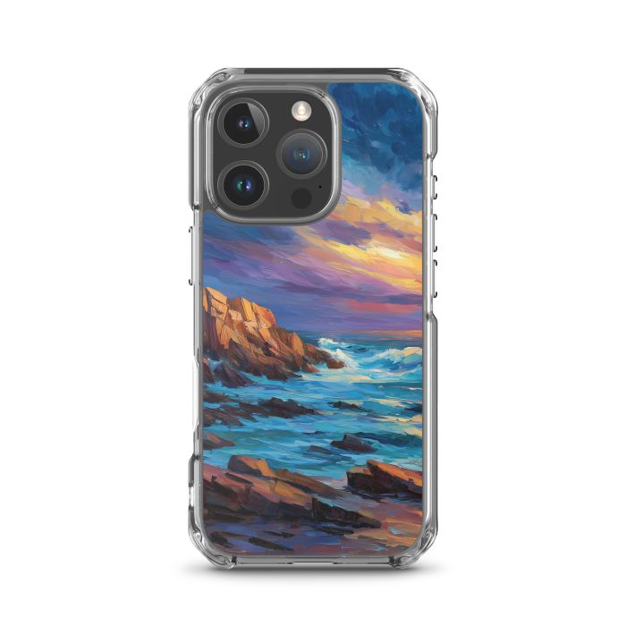 BRITTANY COAST ROCKS - iPhone 16 Pro Clear case for iPhone®