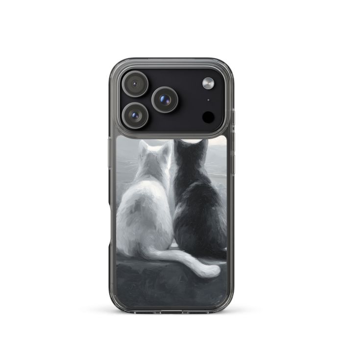 CALM EMBRACE B&W - iPhone 17 Pro Clear case for iPhone®