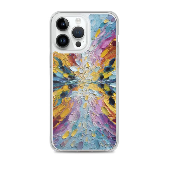 CHROMELLE CURRENT SYMMETRY - iPhone 14 Pro Max Clear case for iPhone®