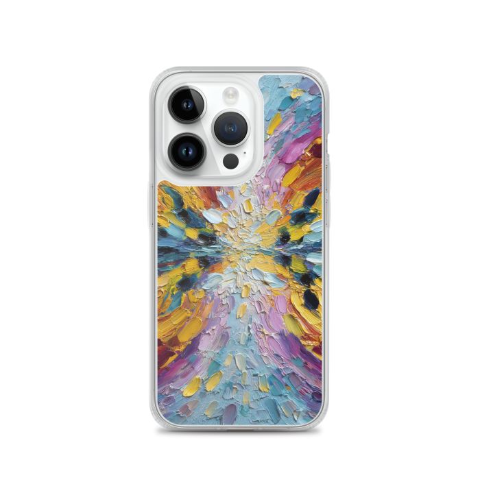 CHROMELLE CURRENT SYMMETRY - iPhone 14 Pro Clear case for iPhone®