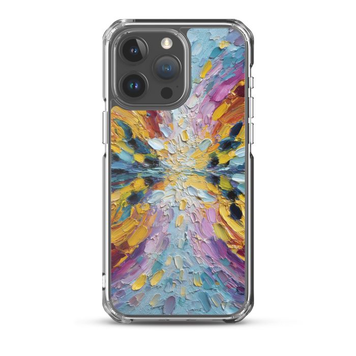 CHROMELLE CURRENT SYMMETRY - iPhone 15 Pro Max Clear case for iPhone®