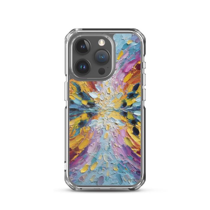 CHROMELLE CURRENT SYMMETRY - iPhone 15 Pro Clear case for iPhone®