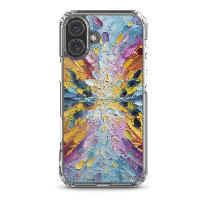 CHROMELLE CURRENT SYMMETRY - iPhone 16 Plus Clear case for iPhone®