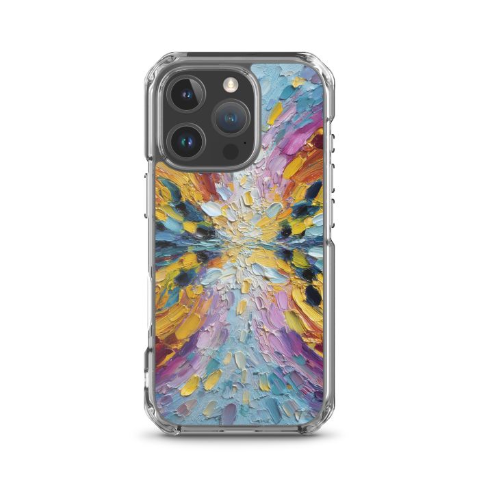 CHROMELLE CURRENT SYMMETRY - iPhone 16 Pro Clear case for iPhone®