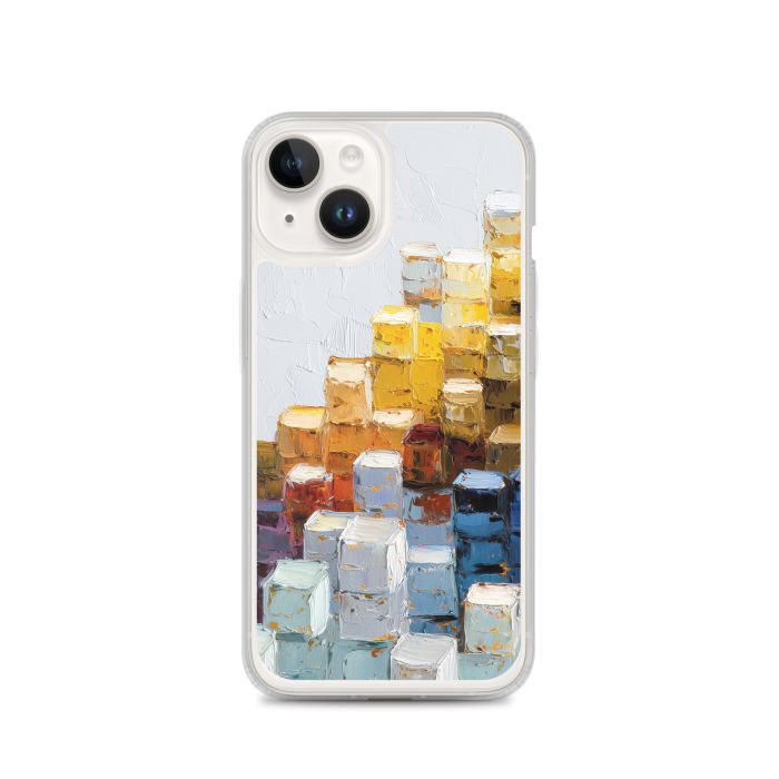 CHROMELLE SIGNAL SPIRAL - iPhone 14 Clear case for iPhone®