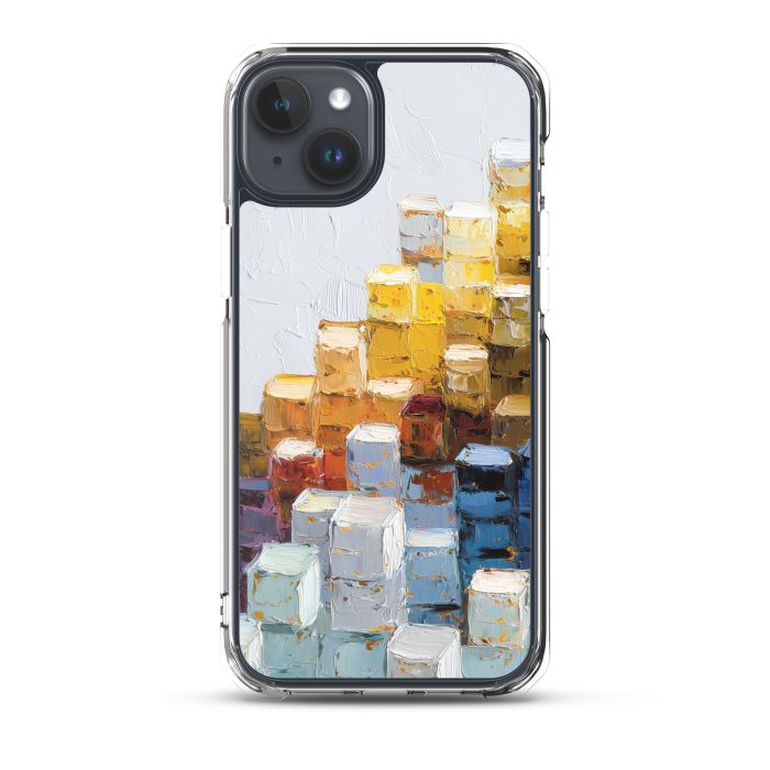 CHROMELLE SIGNAL SPIRAL - iPhone 15 Plus Clear case for iPhone®