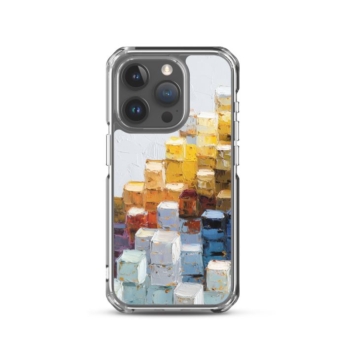 CHROMELLE SIGNAL SPIRAL - iPhone 15 Pro Clear case for iPhone®