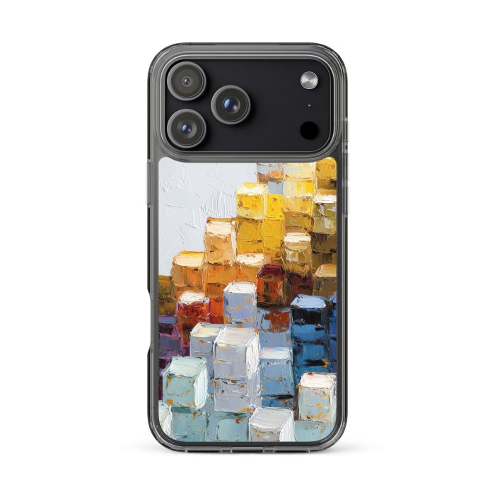 CHROMELLE SIGNAL SPIRAL - iPhone 17 Pro Max Clear case for iPhone®