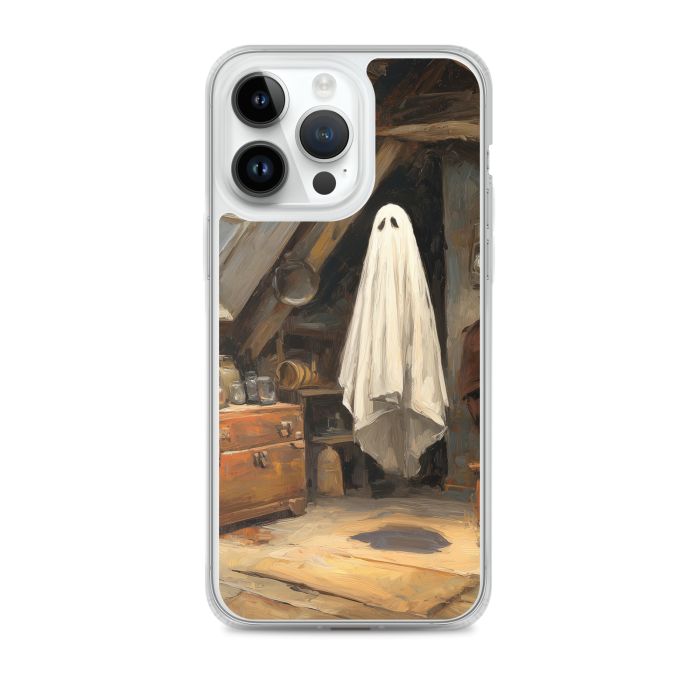 COZY ATTIC GHOST - iPhone 14 Pro Max Clear case for iPhone®